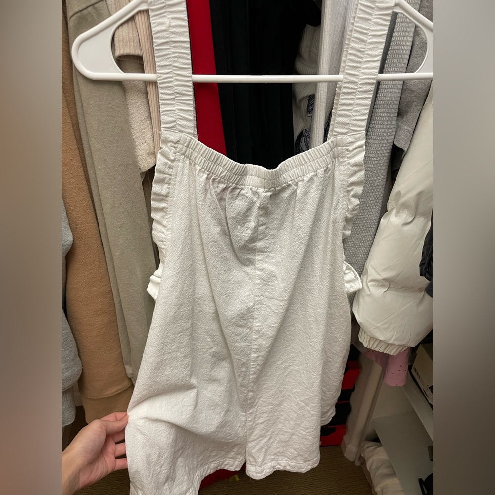 White playsuit/cover up